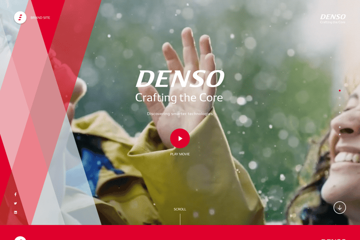 DENSO Brand site